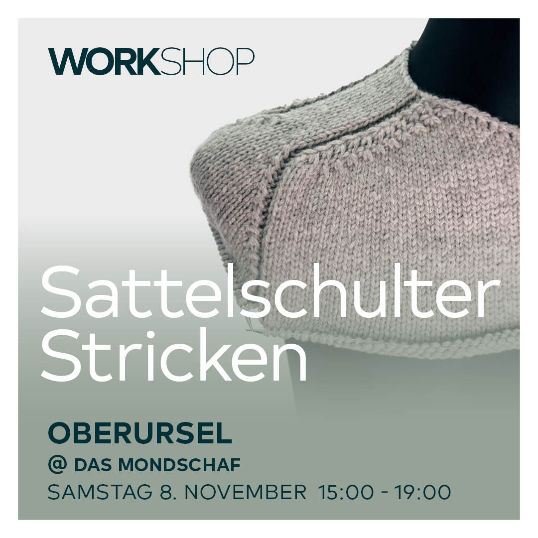 Workshop Sattelschulter stricken am 08.11.2025 mit Thorsten Duit