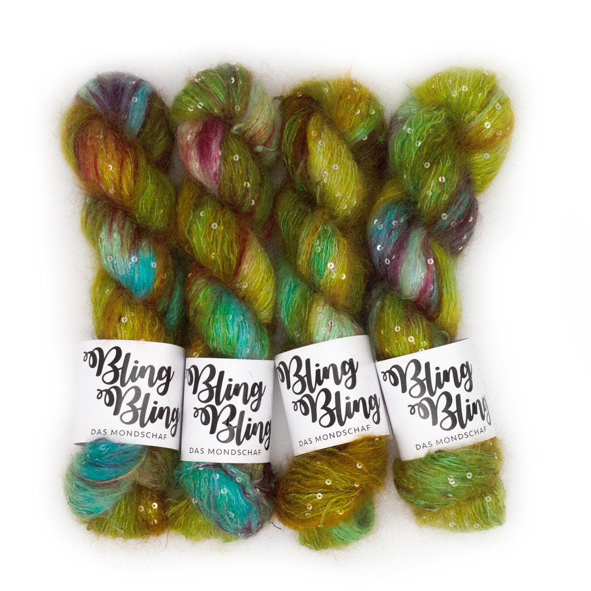 UNDERWATER LOVE - 50g Mohair Silk Nylon Sequin
