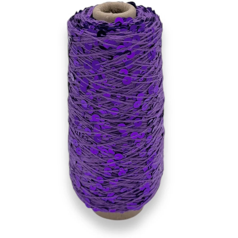 ALLES PAILLETTI! Amethyst - 200g Paillettengarn