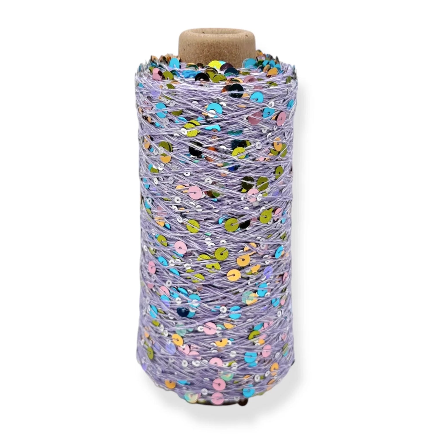 ALLES PAILLETTI! Lavendel - 200g Paillettengarn