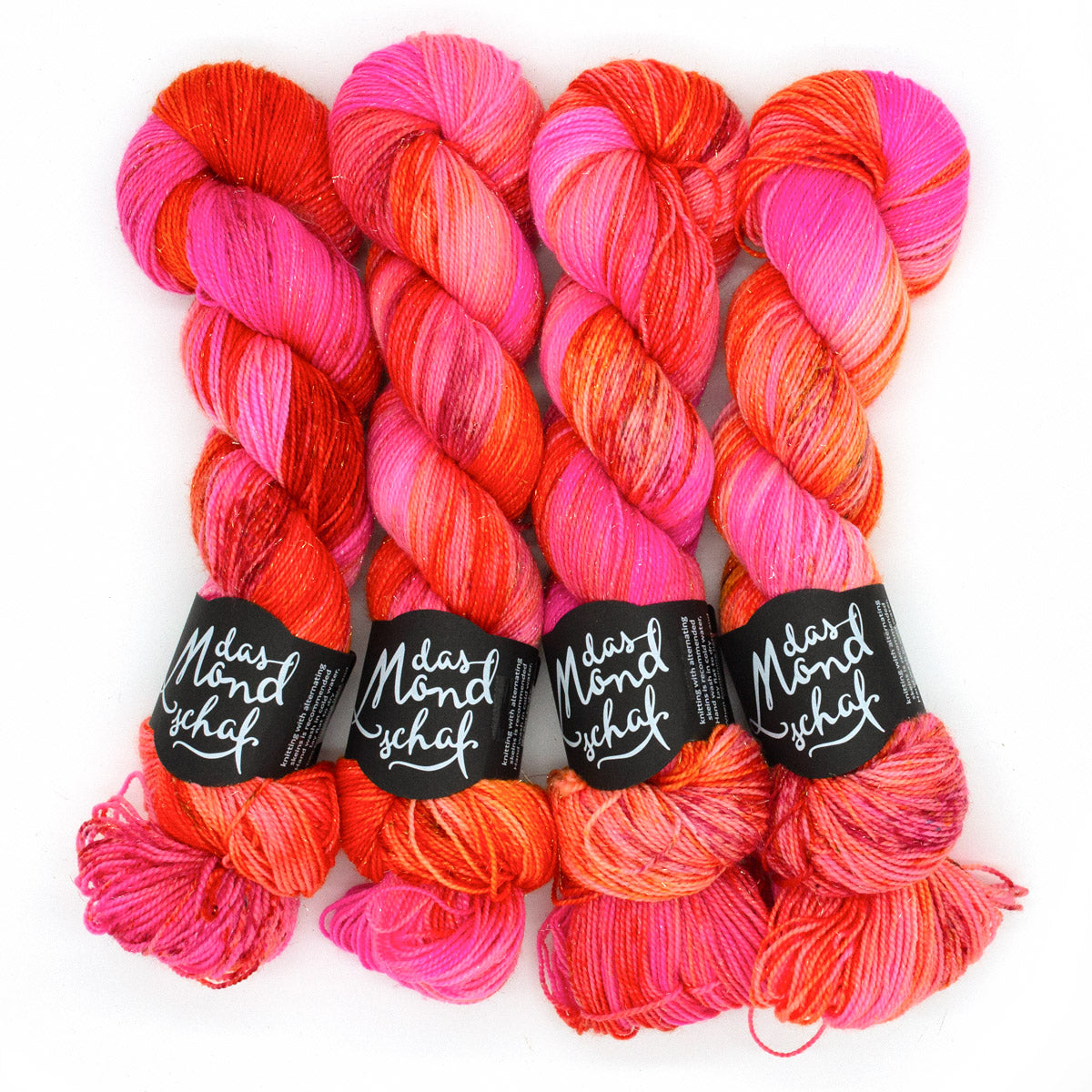 PRINCESS PEACH - 100g Sparkle Merino Sock