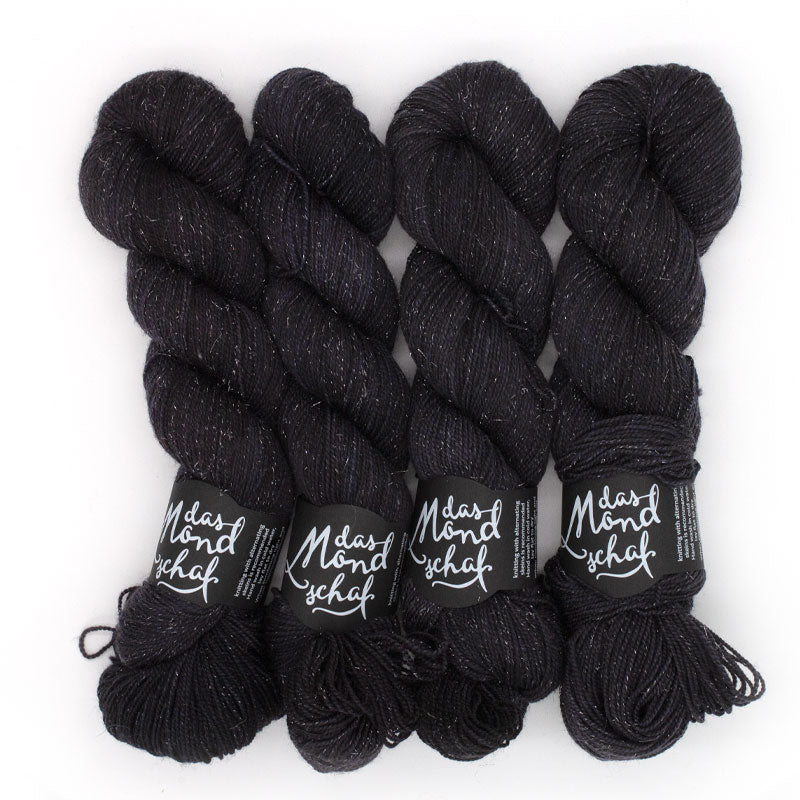 BLACK HOLE - 100g Sparkle Merino Sock