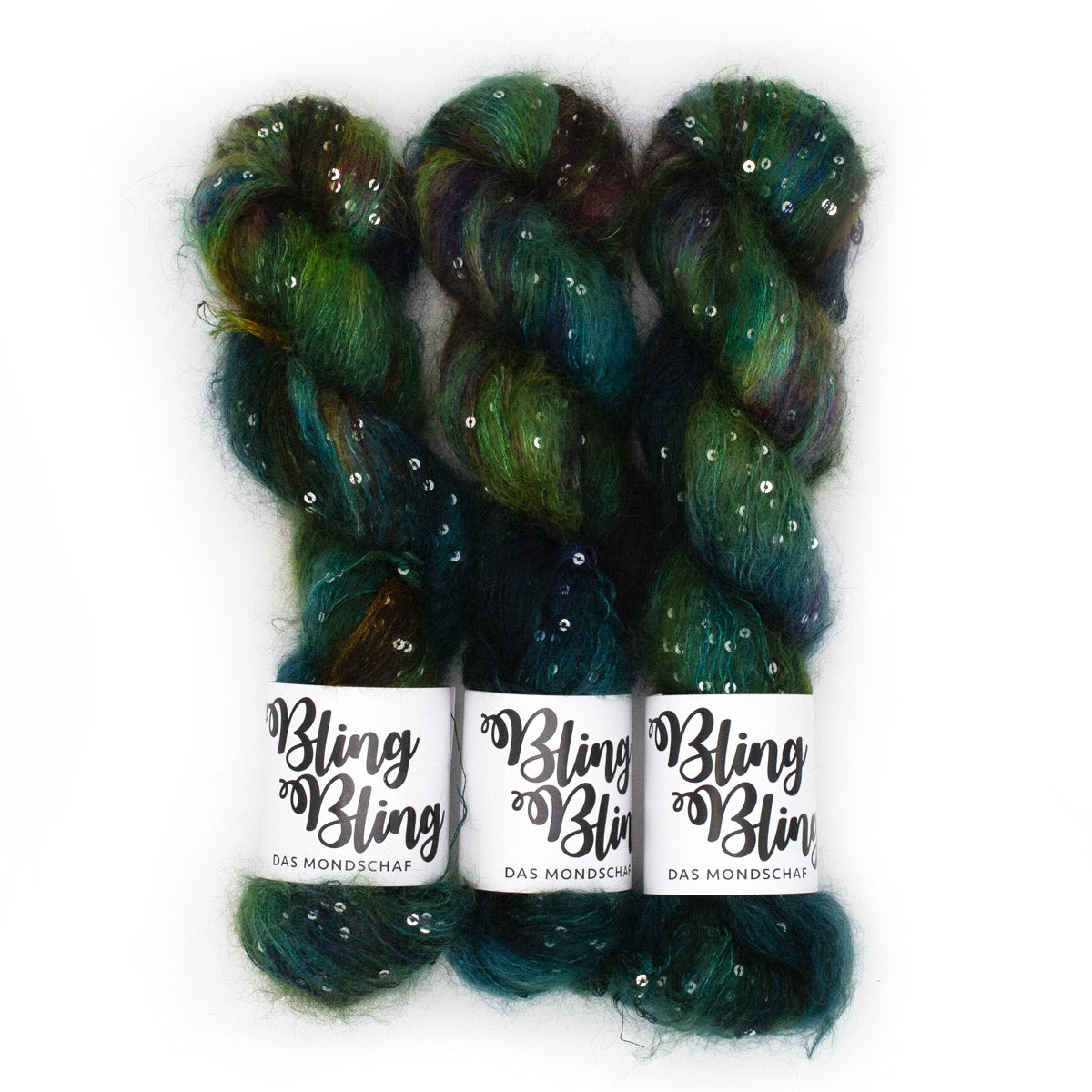 HOLLA DIE WALDFEE - 50g Mohair Silk Nylon Sequin