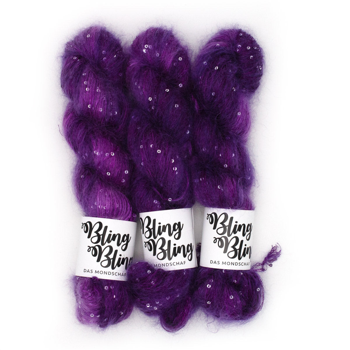 LEELA - 50g Mohair Silk Nylon Sequin