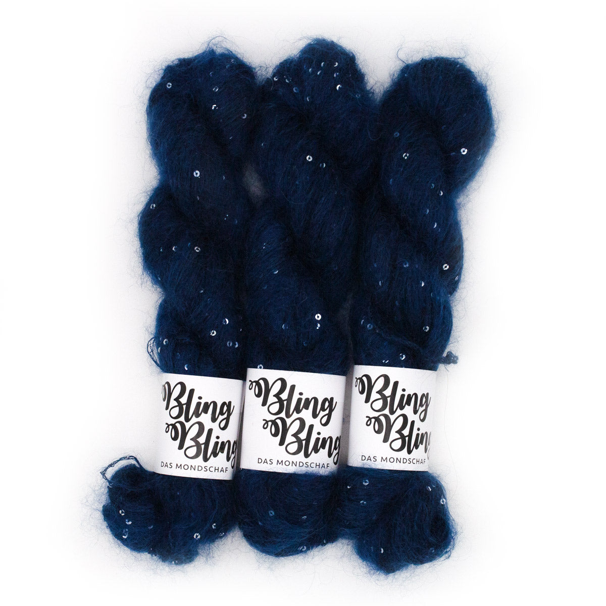TARDIS - 50g Mohair Silk Nylon Sequin