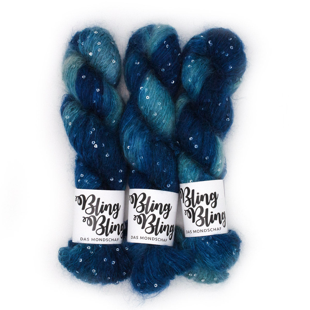 TOTORO - 50g Mohair Silk Nylon Sequin