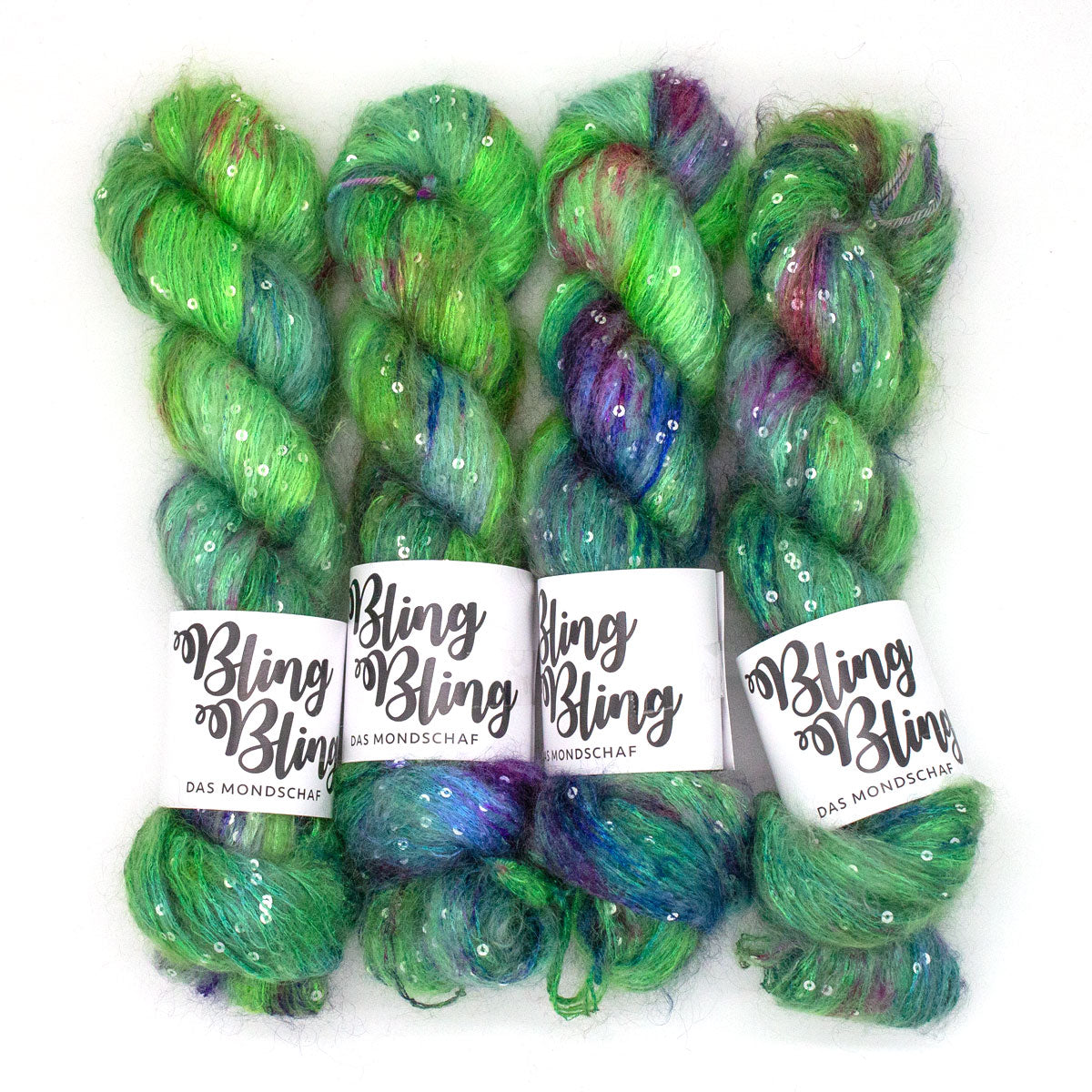 CLAUDE - 50g Mohair Silk Nylon Sequin