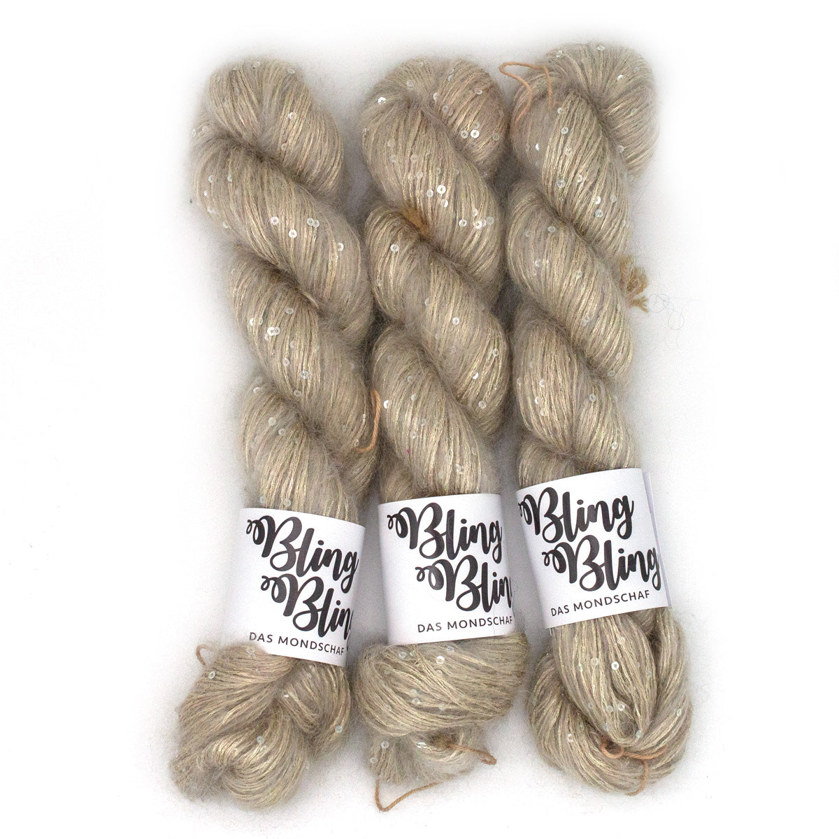 COOKIE DOUGH - 50g Mohair Silk Nylon Sequin