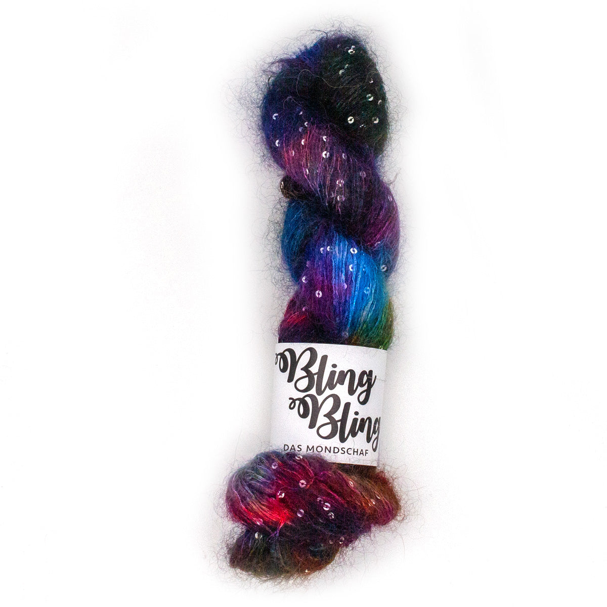 I WANT TO BELIEVE - 50g Mohair Silk Nylon Sequin
