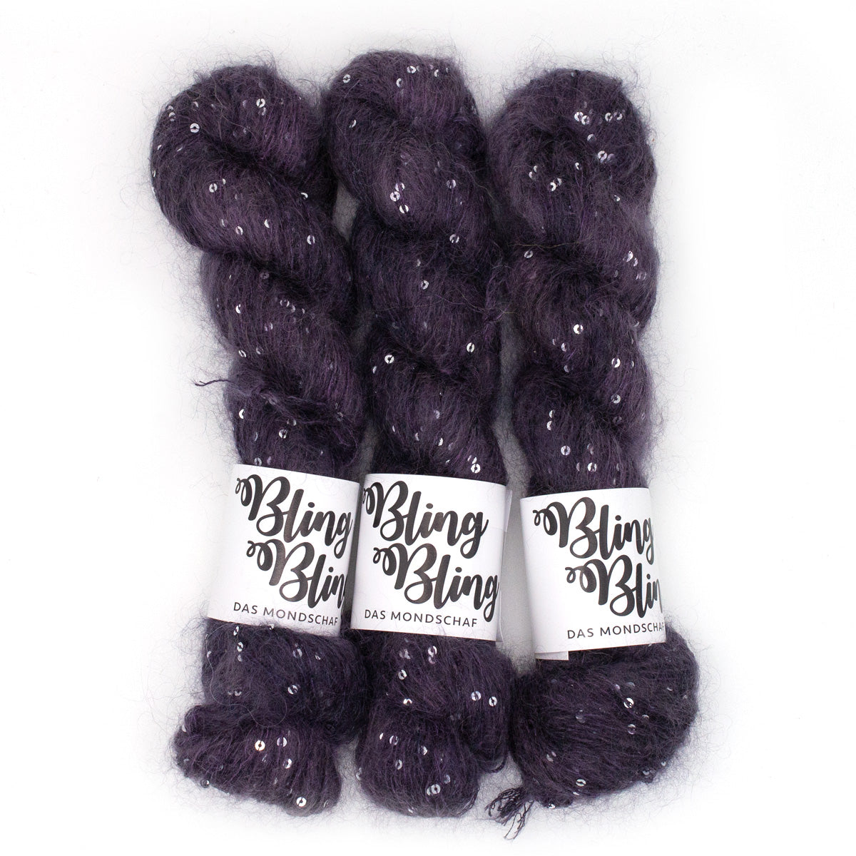 MOMO - 50g Mohair Silk Nylon Sequin