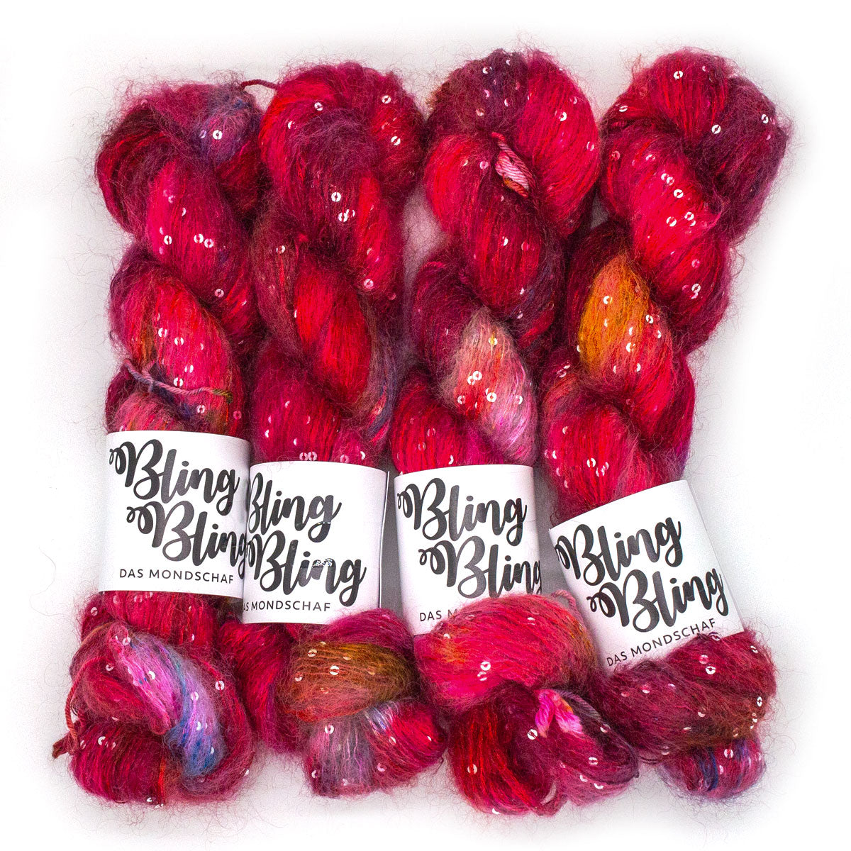 TOMATENMARK-MARK - 50g Mohair Silk Nylon Sequin
