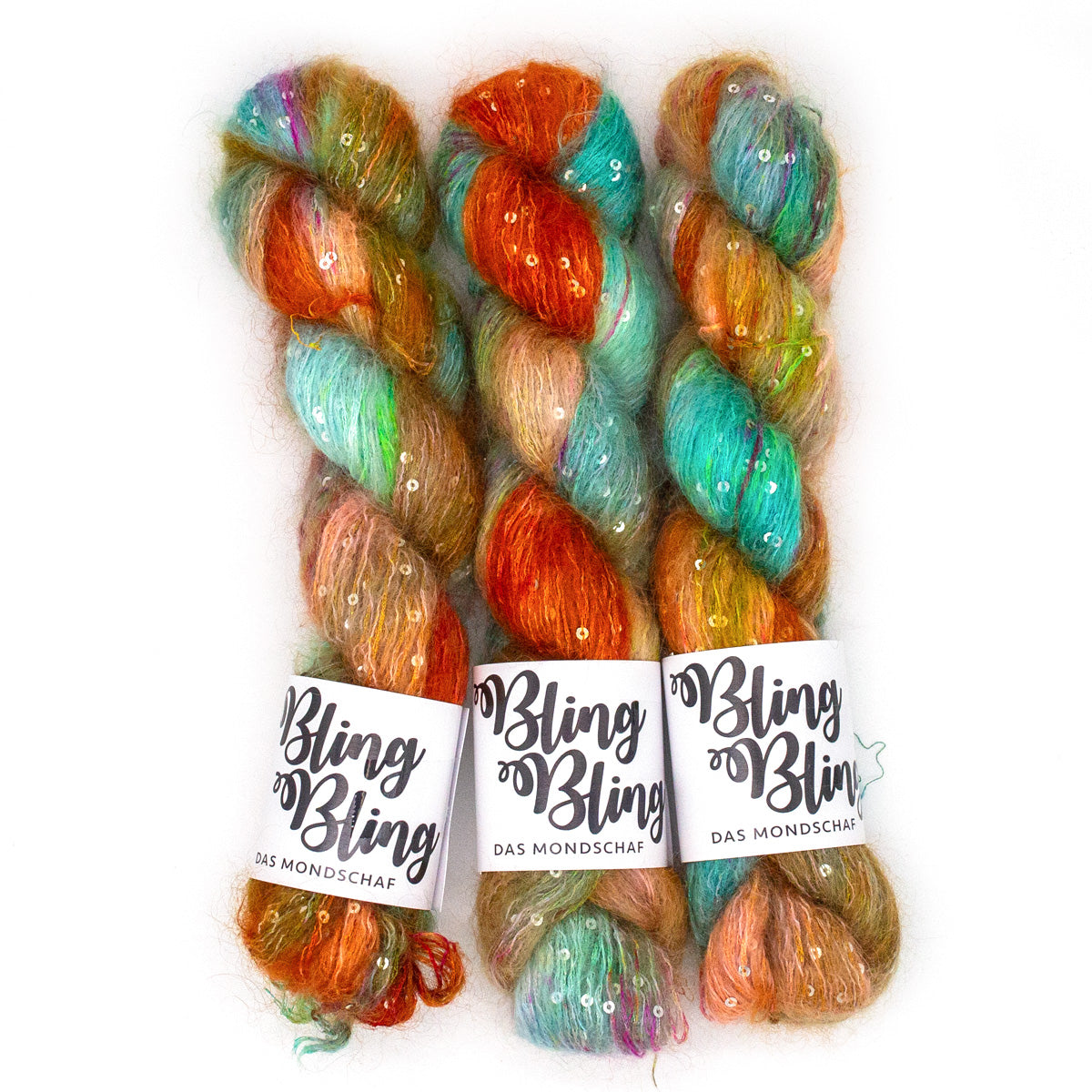 WELCOME TO MIAMI - 50g Mohair Silk Nylon Sequin