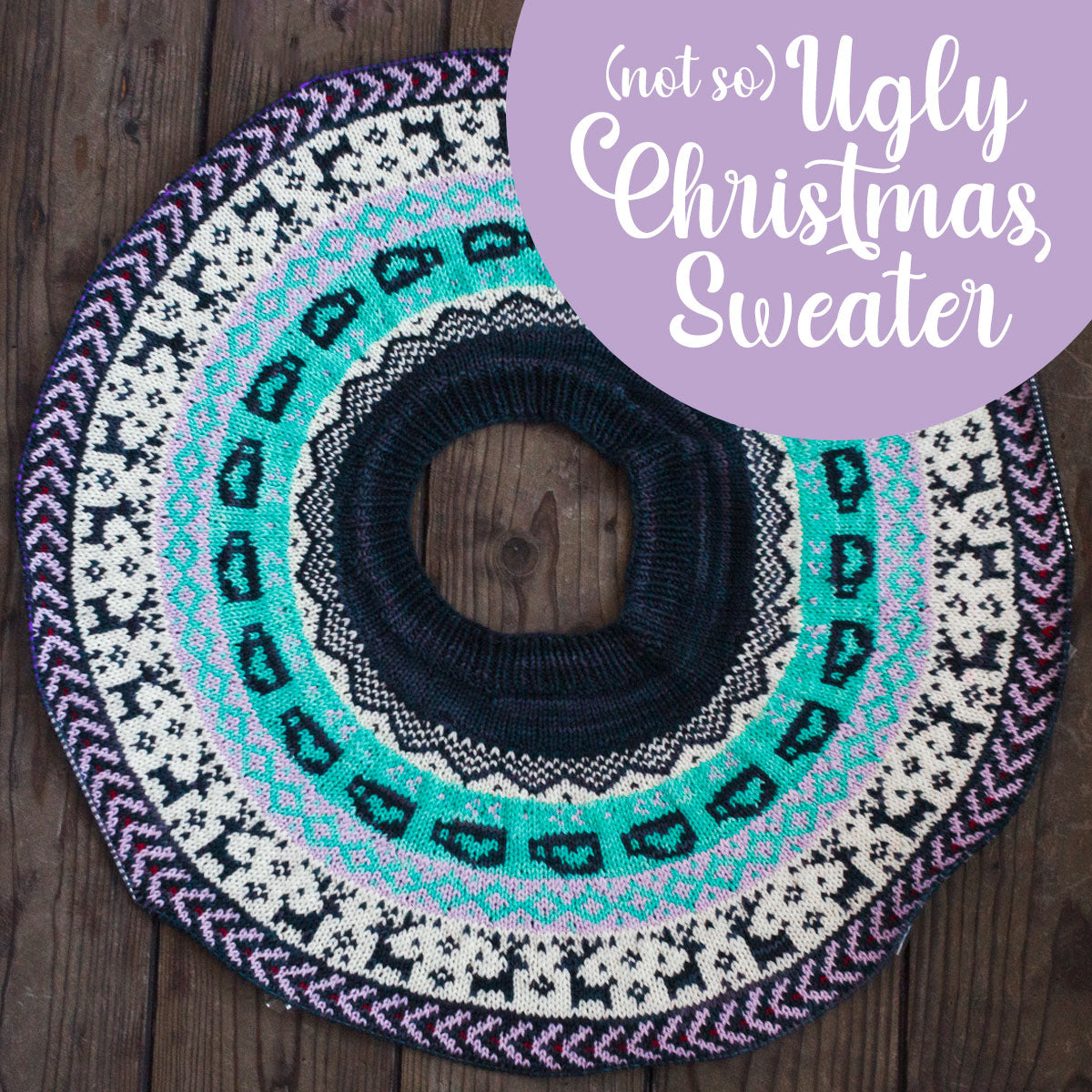 (Not So) Ugly Christmas Sweater KAL (Lieferung Ende September)
