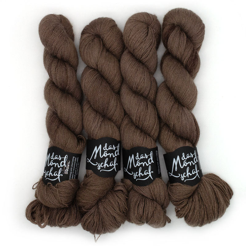 CHOCOLATE CHIP - 100g Alpaca Cashmere Lace