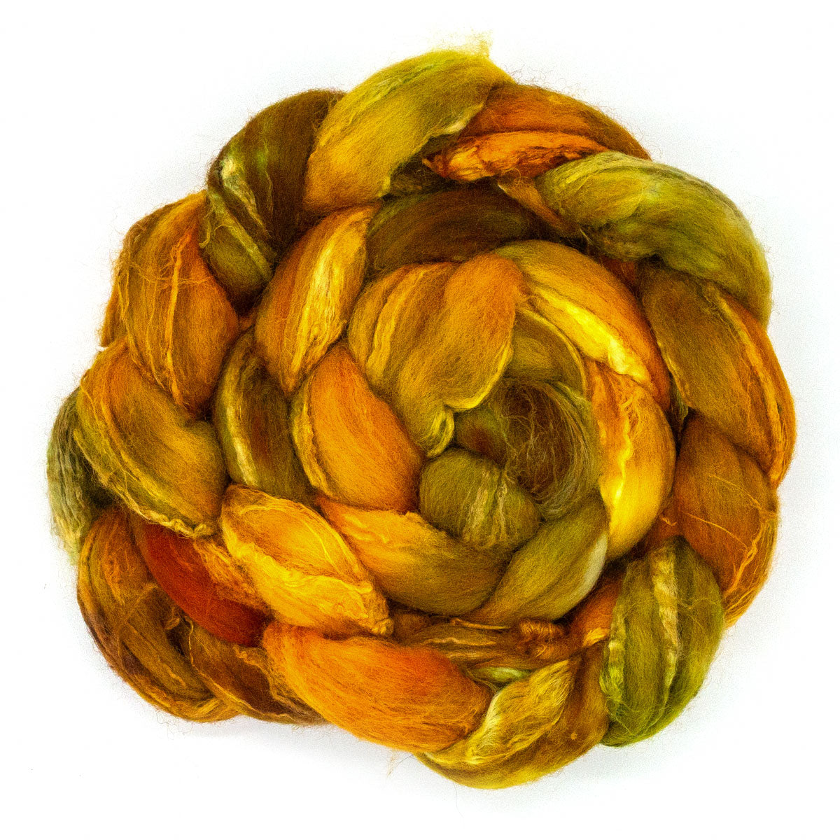 Handgefärbter Kammzug 125g Merino Soja