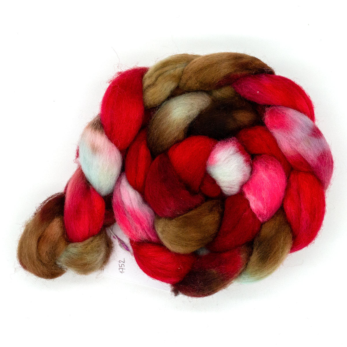 Hand-dyed Roving shetland 125g