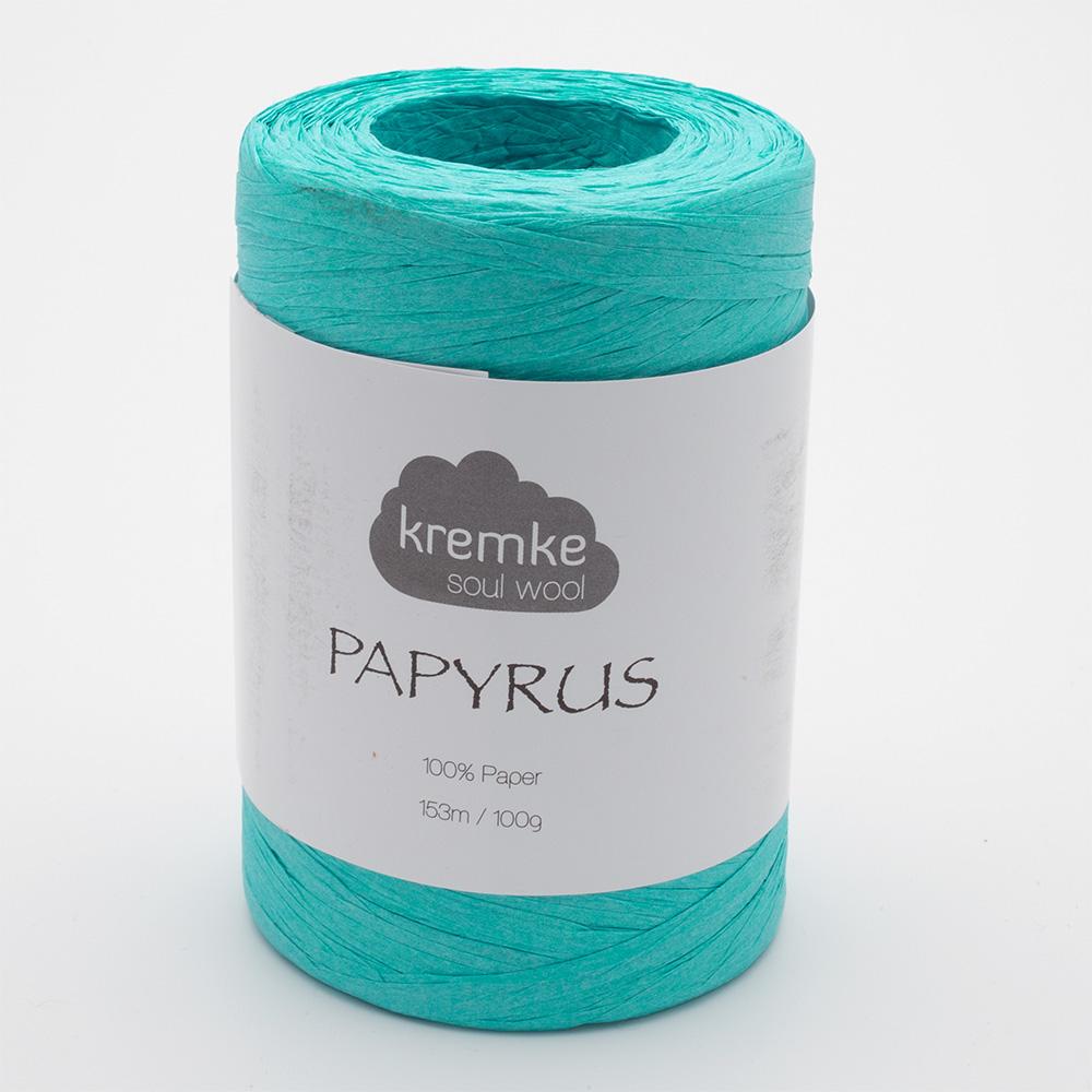 Kremke PAPYRUS türkis Papier-Garn