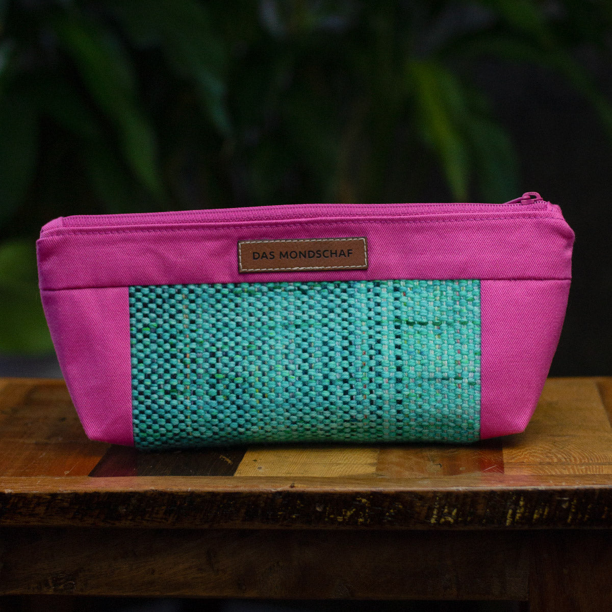 Pencil Case made from Hand-Woven Fabric 