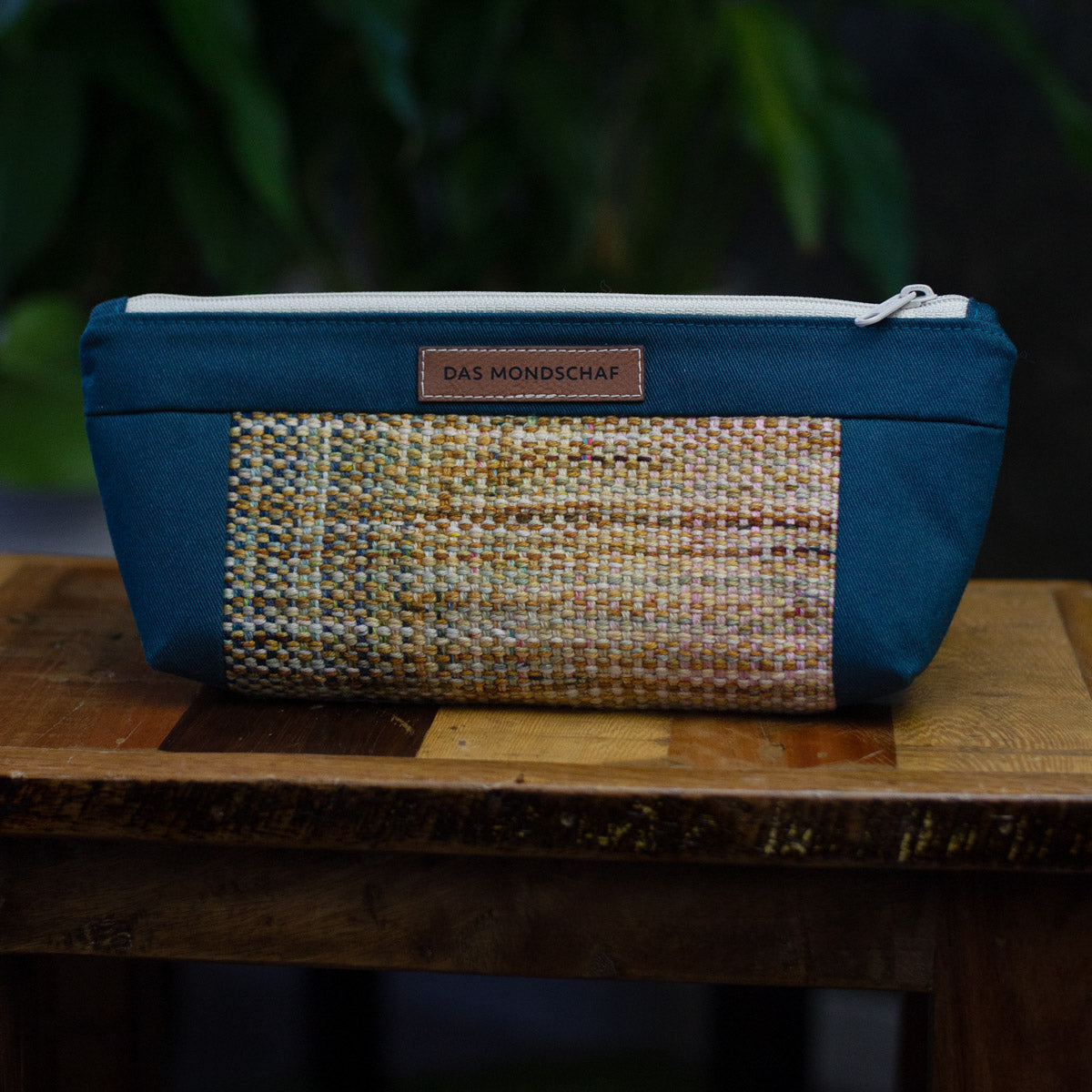 Pencil Case made from Hand-Woven Fabric 