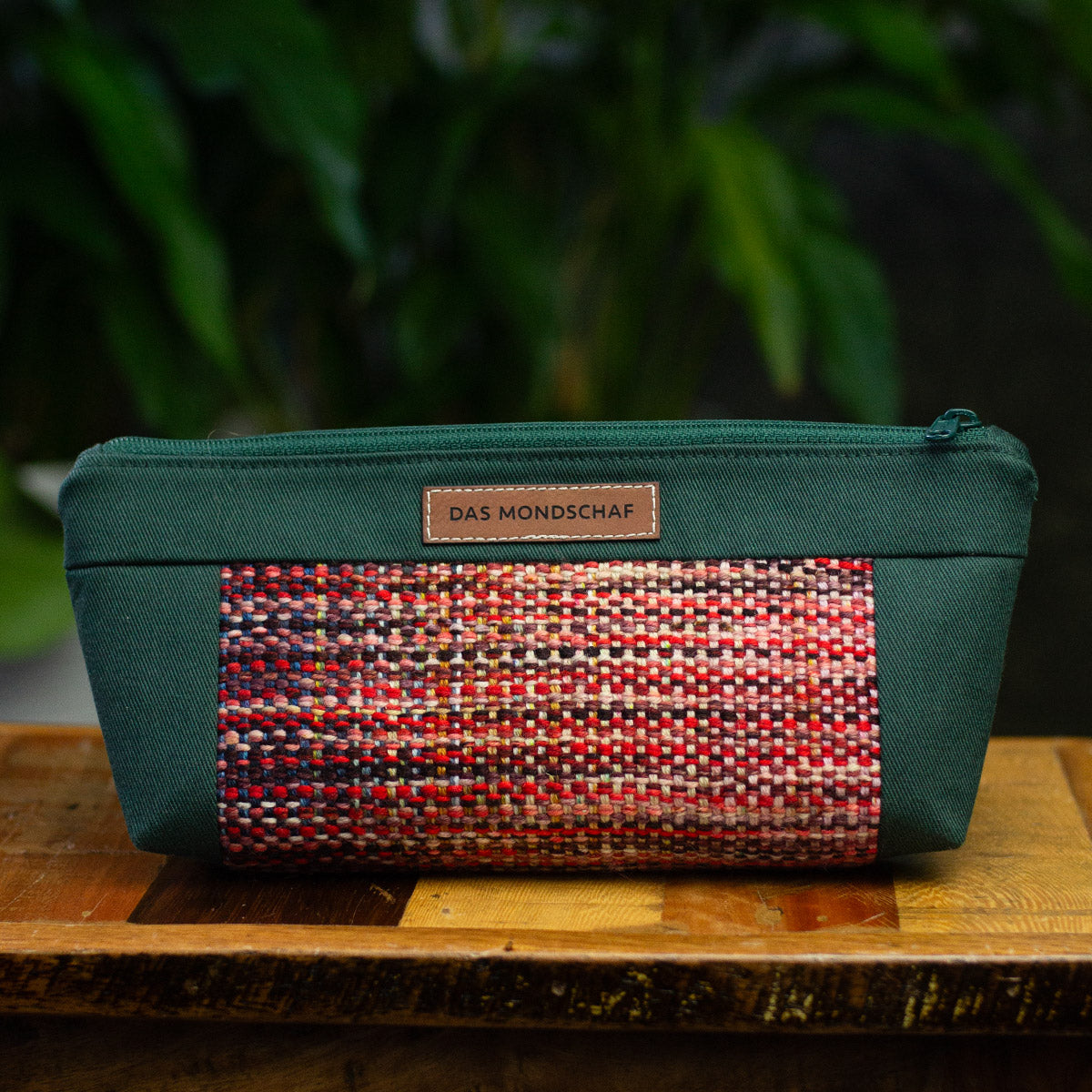 Pencil Case made from Hand-Woven Fabric 