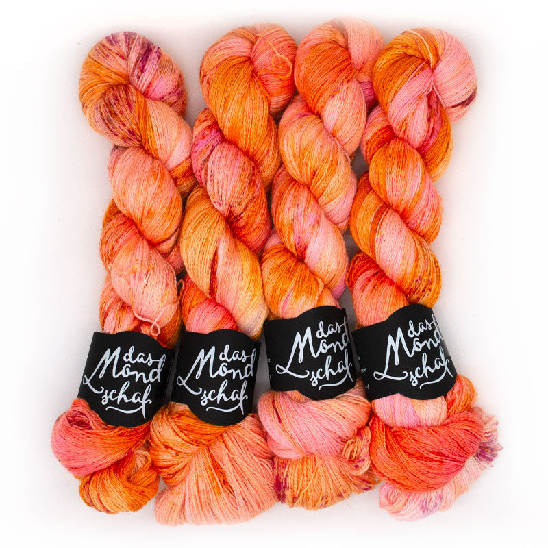 PRINCESS PEACH - 100g Alpaca Cashmere Lace