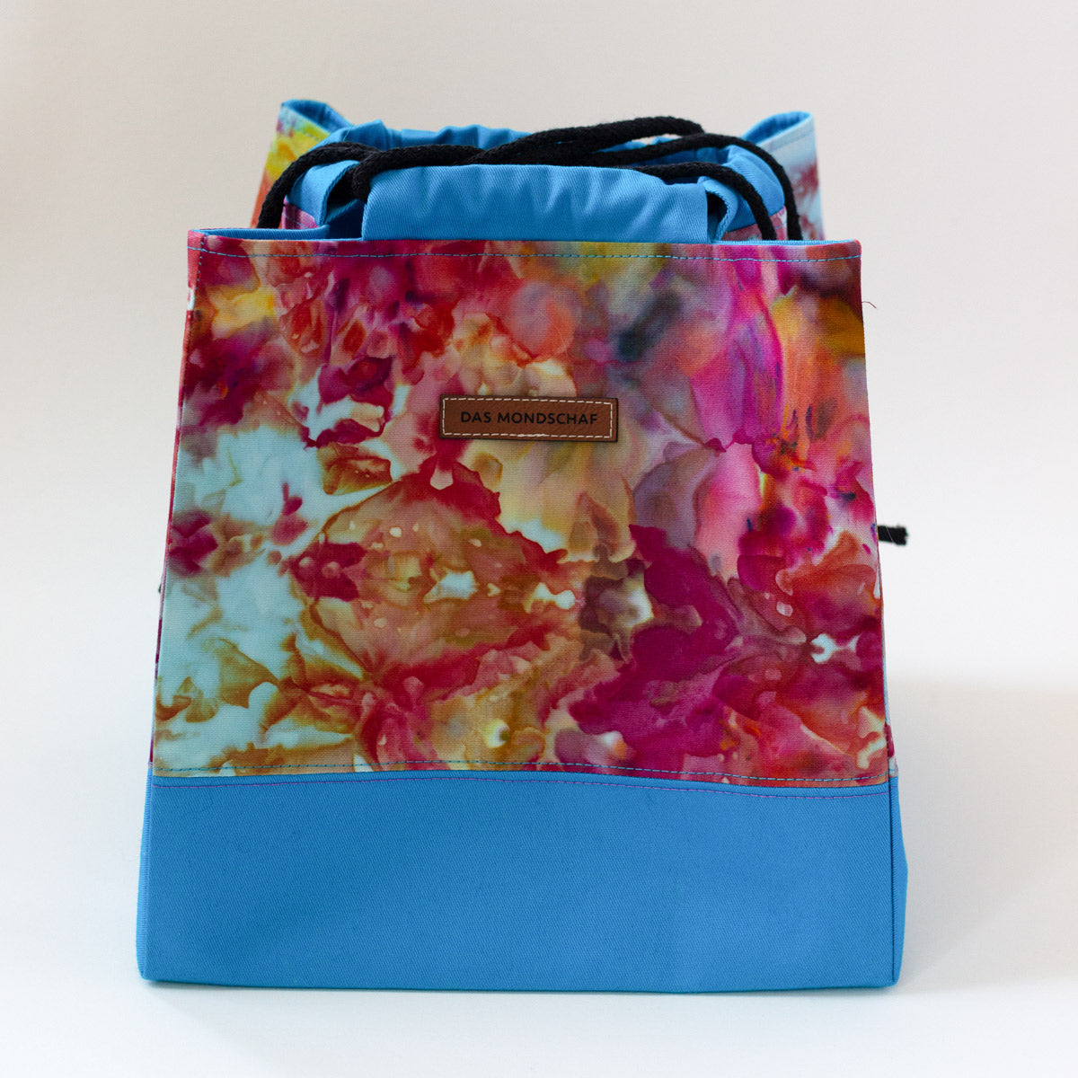 Project Bag made from Hand-Dyed Fabric