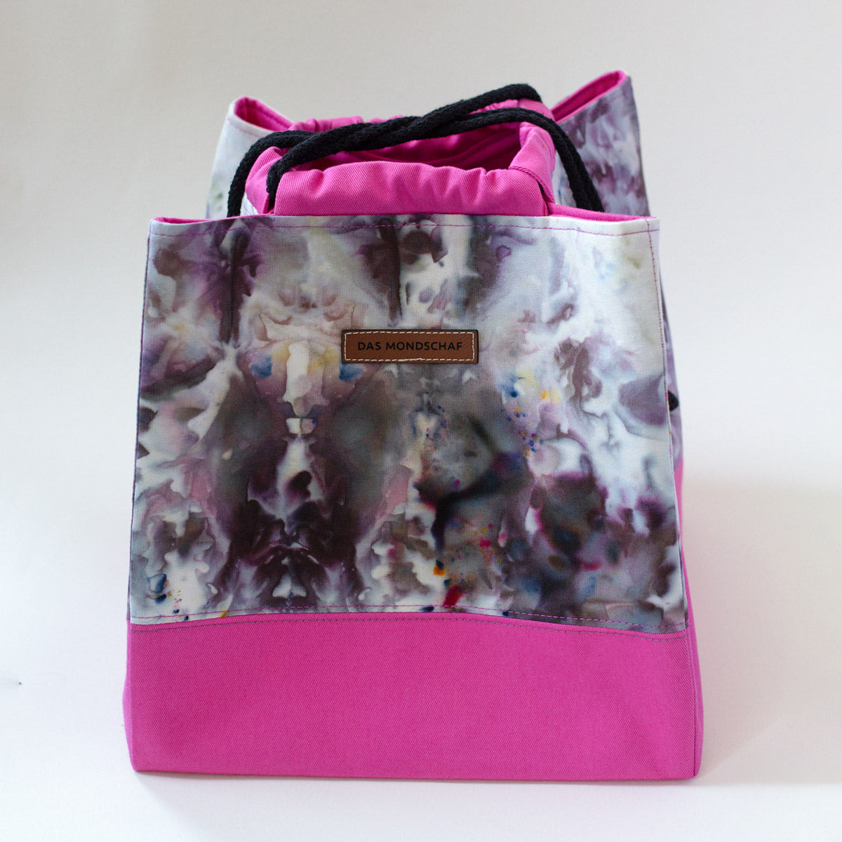 Project Bag made from Hand-Dyed Fabric