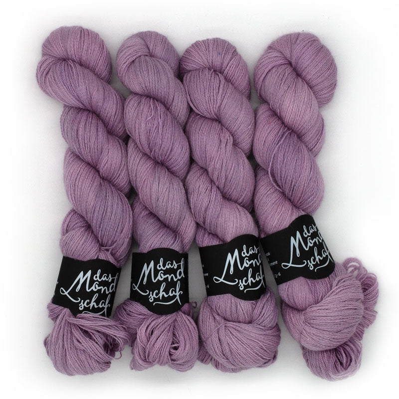 PURPLE RAIN - 100g Alpaca Cashmere Lace