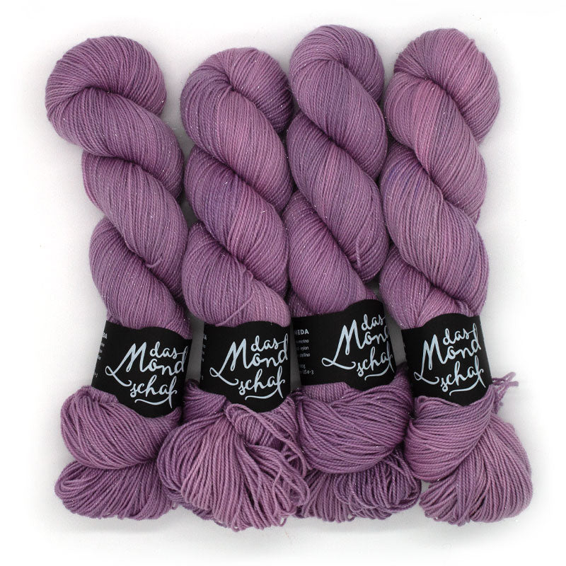 PURPLE RAIN - 100g Sparkle Merino Sock