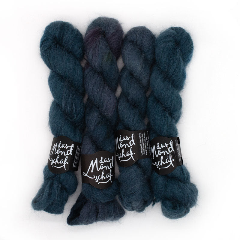 RAVEN - 50g Alpaca Suri Lace