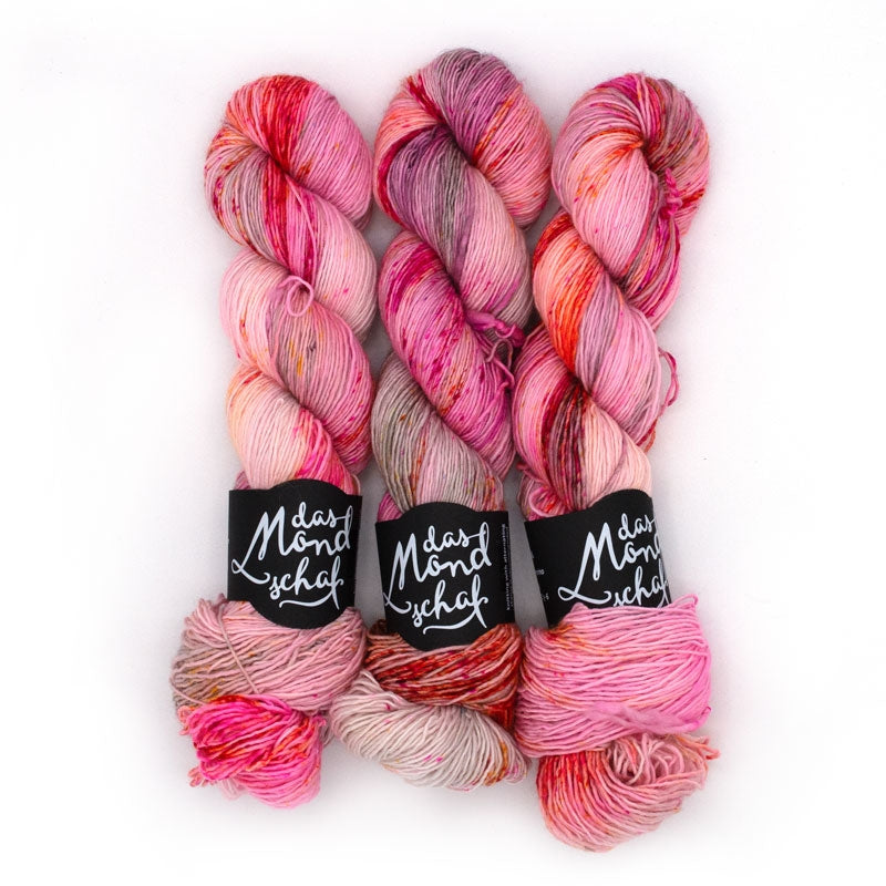 ROSEBUD - 100g Merino Singles