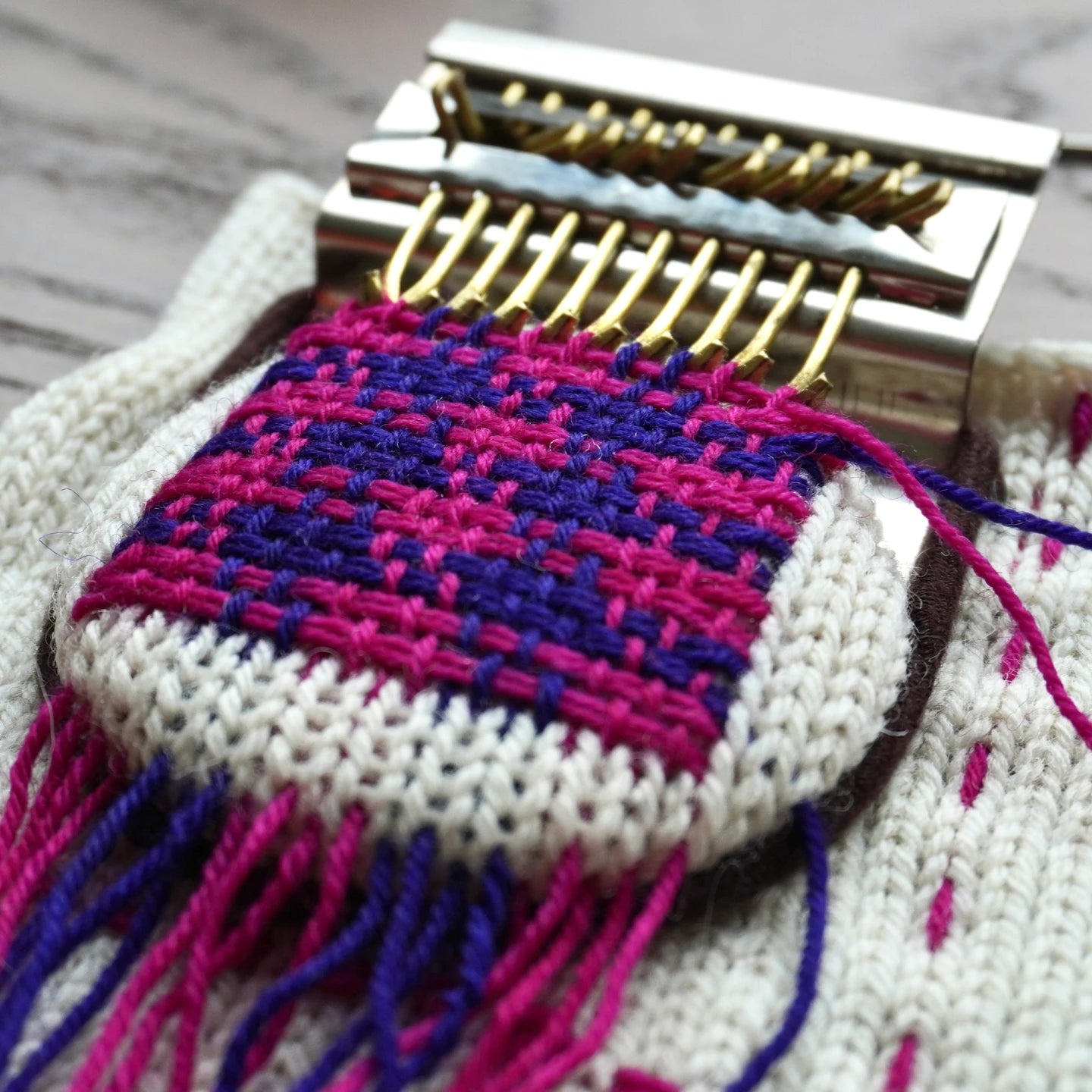 Workshop Darning Loom/Stopfapparat am 10.05.2025 mit Milli and the Bee